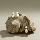Ocean Drift Pearl Earrings
