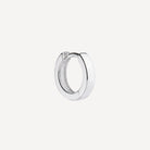 Sterling Silver Helios Men's Silver Earring