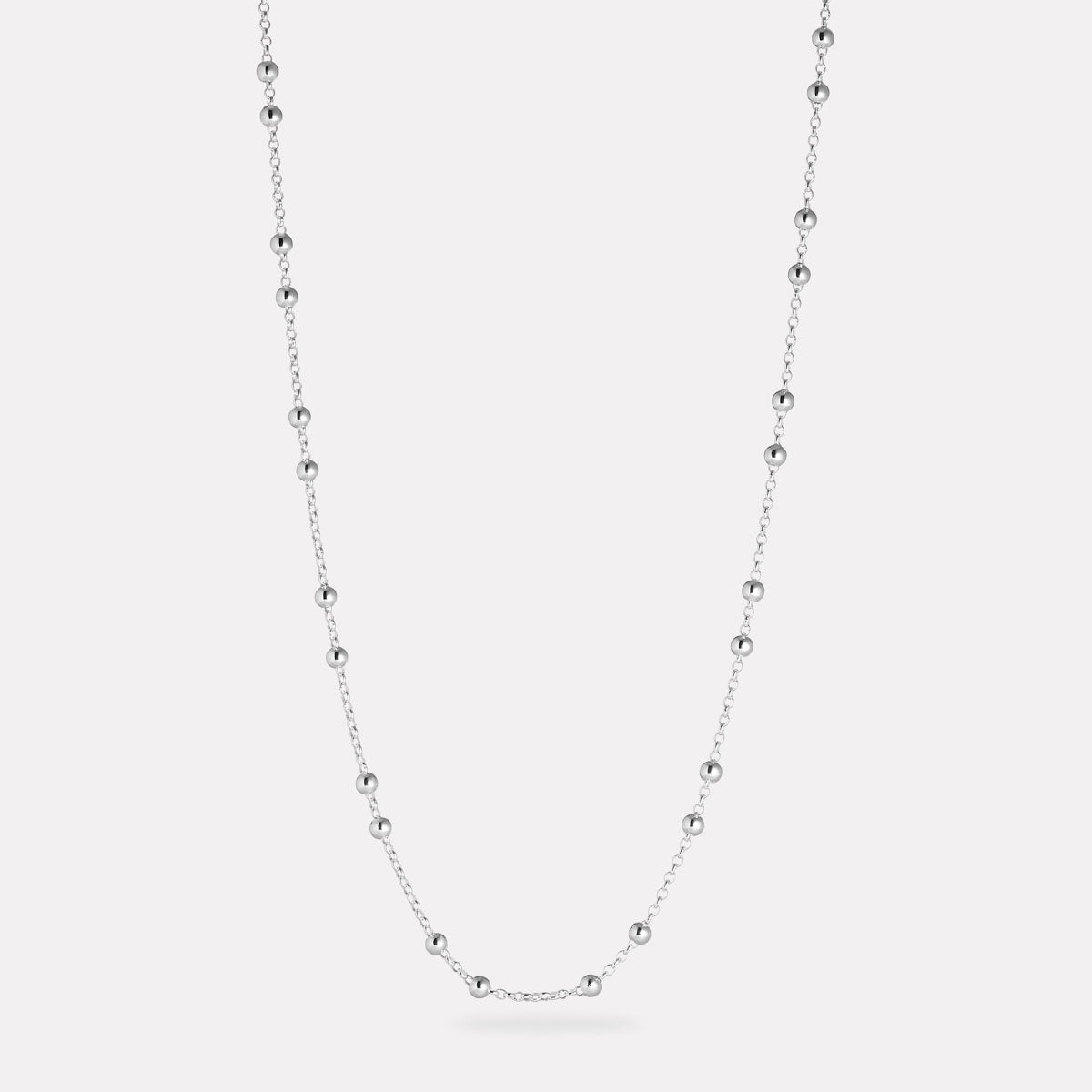 Sterling Silver Mattina Necklace (45cm)