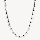Sterling Silver Sunshower Link Necklace