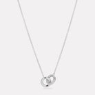 Sterling Silver Embrace Necklace (42cm+ext)