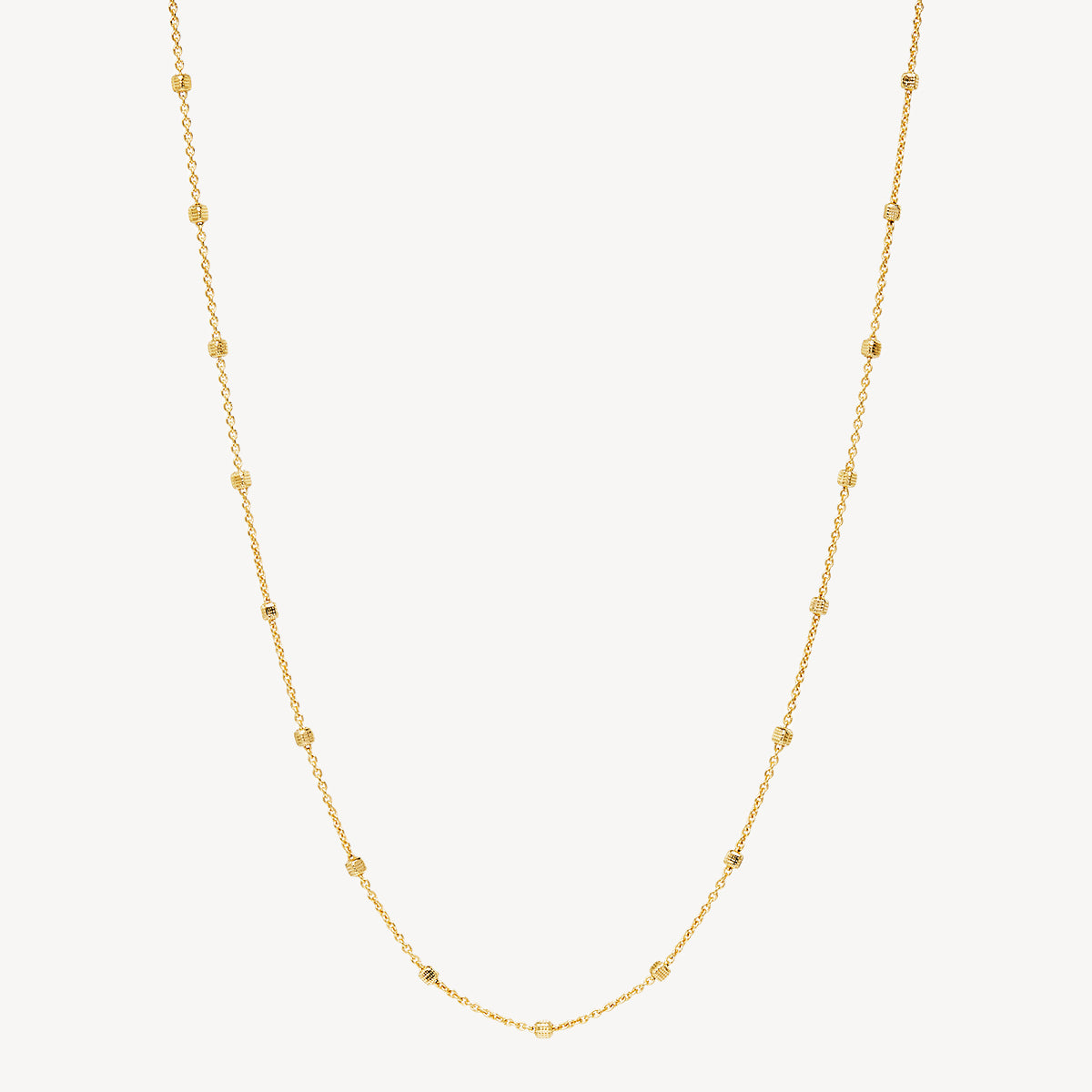 Yellow Gold Birdsong Chain Necklace (45cm + 5cm ext)