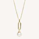 Yellow Gold The Enchantress Pearl Pendant Necklace