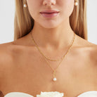 The Enchantress Pearl Pendant Necklace