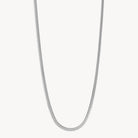 Sterling Silver Celestine Necklace (Fine)