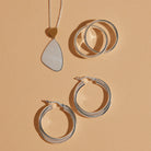 Duet Hoop Earrings