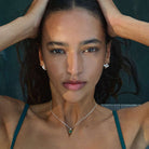Solace 2-Tone Green Onyx Necklace