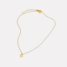 Yellow Gold Promise Necklace