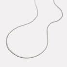 Cuban Men's Silver Chain Necklace 2.1mm