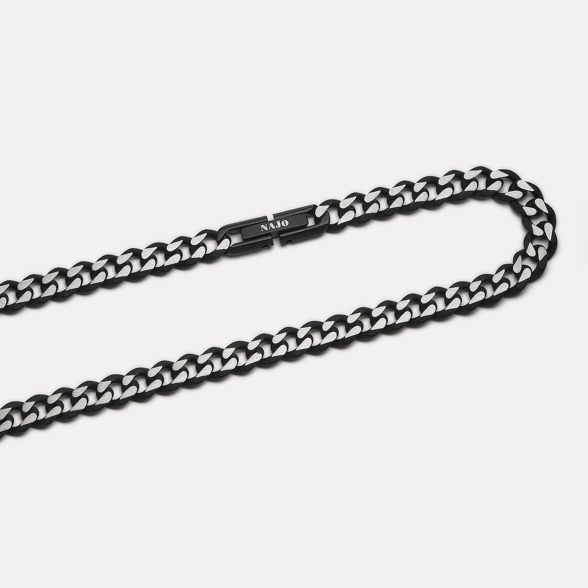 Nero Men’s Steel Curb Chain Necklace