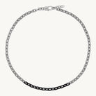 Echo Men's 2-Tone Steel Necklace (60cm+ext)