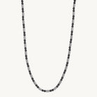 Stainless Steel Nova Men's Haematite & Steel Necklace