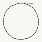 Nova Men's Haematite & Steel Necklace