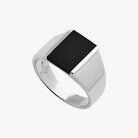 Sterling Silver The Alchemist Black Onyx Ring