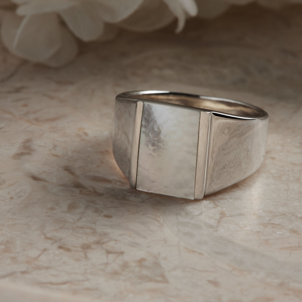 The Alchemist Mother-of-Pearl Ring