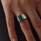 The Alchemist Malachite Ring