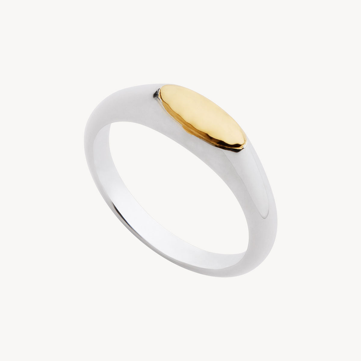 Sil Yell Gold The Artiste Ring
