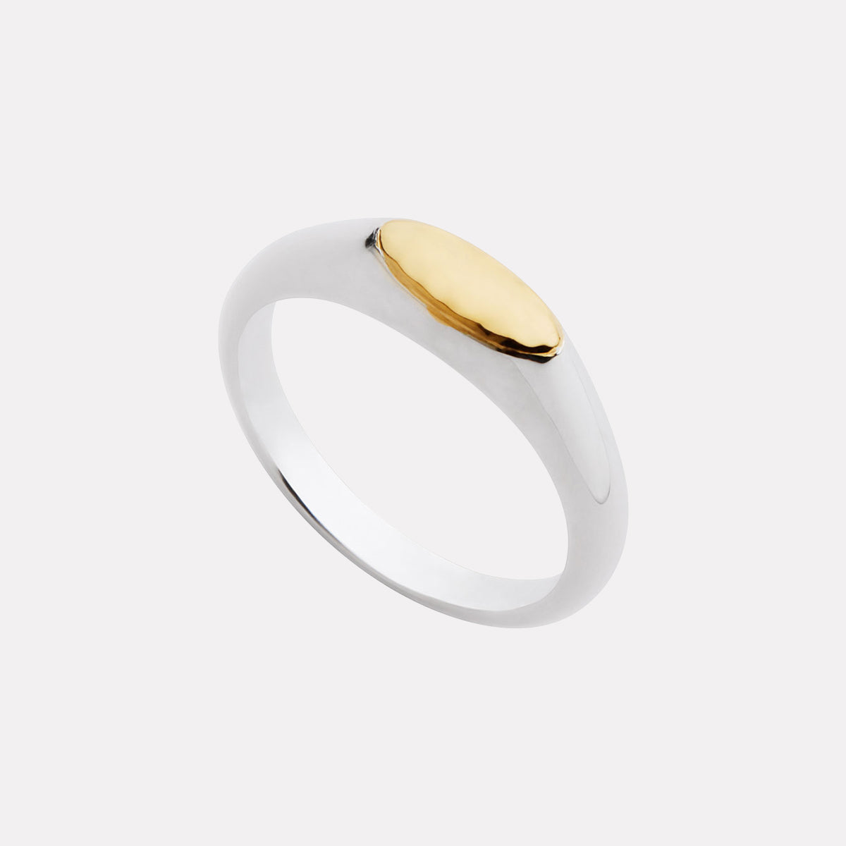 Sil Yell Gold The Artiste Ring