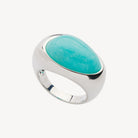 Sterling Silver Emergence Amazonite Ring