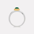Solace 2-Tone Green Onyx Ring