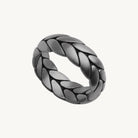 Stainless Steel Commander Men's Steel Ring