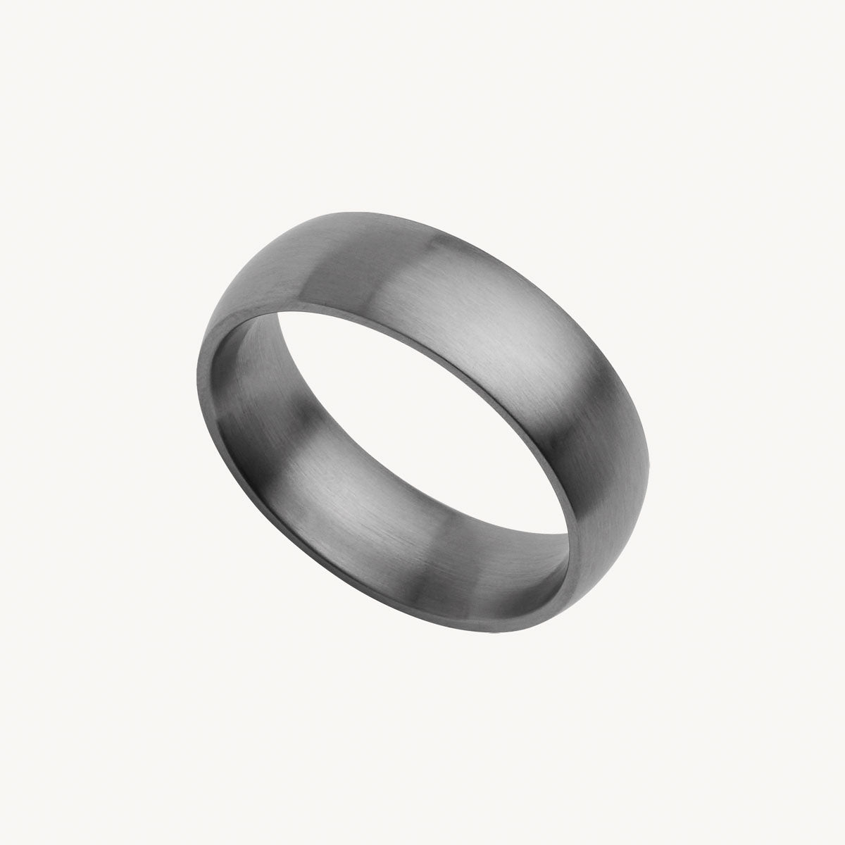 Stainless Steel Arc Men's Steel Ring