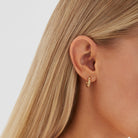 Zippy Twist Huggie Earring