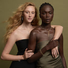 Stardust Layered Chain and Link Bracelet