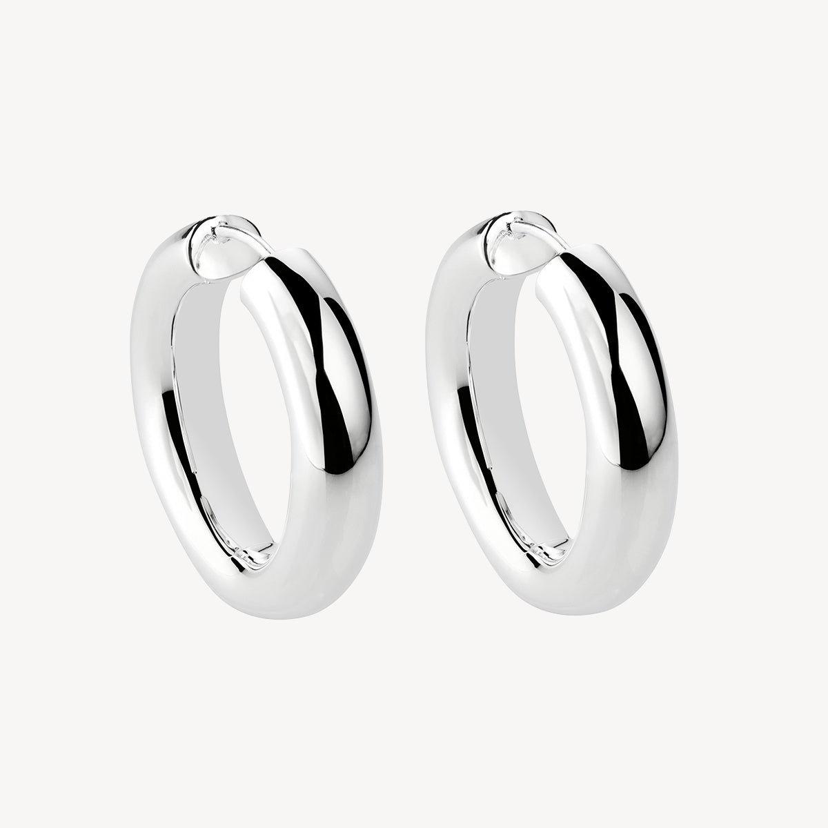 Sterling Silver Little Mama Hoop