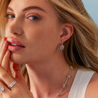 Garland Moonstone Earring